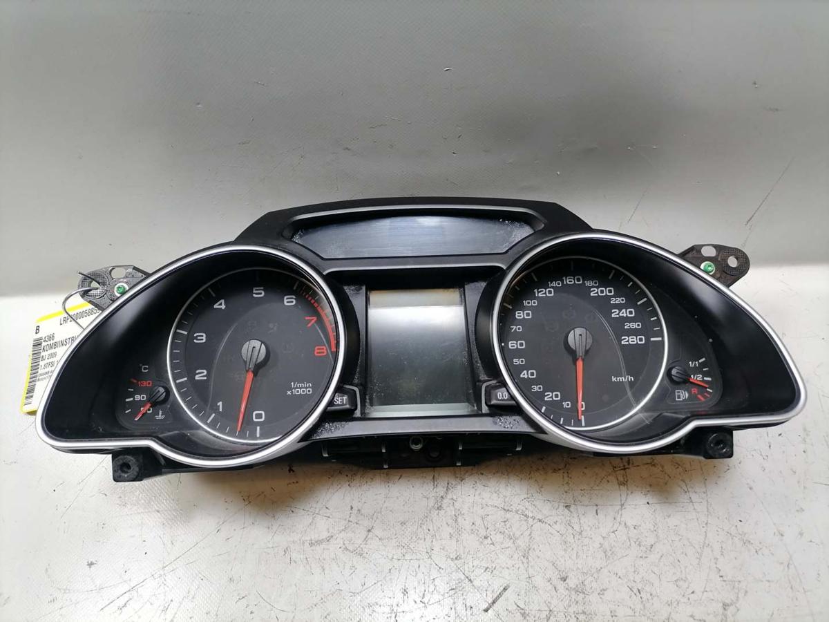 Audi A5 8T original Kombiinstrument Tacho 1.8TFSI 118kw Bj.2009